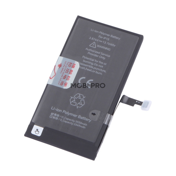 АКБ для Apple iPhone 15 - JCID усиленная 3550 mAh