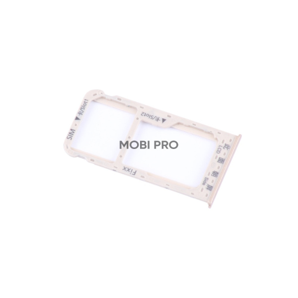 Держатель SIM для Huawei P Smart (FIG-LX1) Золото Держатель SIM для Huawei P Smart (FIG-LX1) Золото