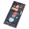 Дисплей для Samsung Galaxy S23 Ultra (S918B) модуль с рамкой Черный - (Soft OLED, 120 Гц) (Full Size)