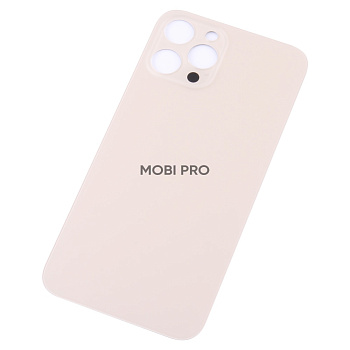 Задняя крышка для iPhone 12 Pro Max с увелич.вырезом под камеру Золото - OR Задняя крышка для iPhone 12 Pro Max с увелич.вырезом под камеру Золото - OR
