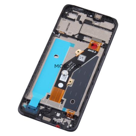 Дисплей для Tecno Spark Go 2023 (BF7) модуль с рамкой Черный - OR