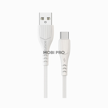 Кабель USB - Type-C Borofone BX37 Wieldy (white)