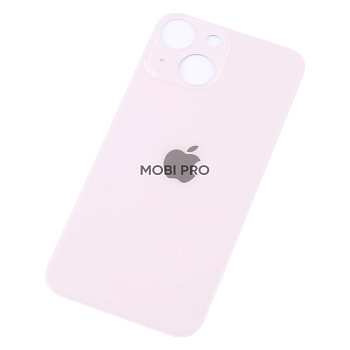 Задняя крышка для iPhone 13 mini с увелич.вырезом под камеру Розовый - OR Задняя крышка для iPhone 13 mini с увелич.вырезом под камеру Розовый - OR