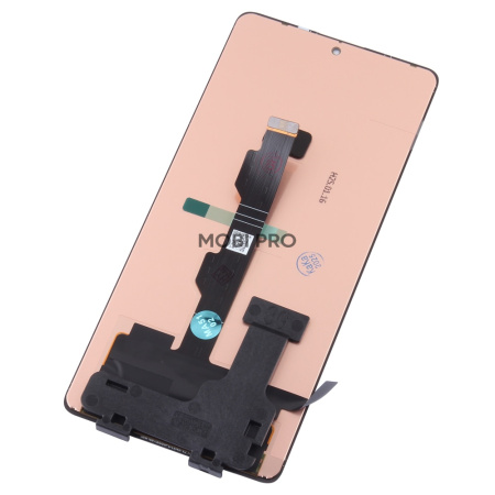 Дисплей для Xiaomi Redmi Note 13 Pro 4G/Poco M6 Pro 4G (23117RA68G/2312FPCA6G) в сборе с тачскрином Черный - (OLED)