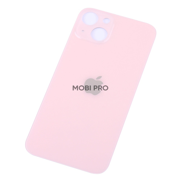 Задняя крышка для iPhone 13 с увелич.вырезом под камеру Розовый - OR Задняя крышка для iPhone 13 с увелич.вырезом под камеру Розовый - OR