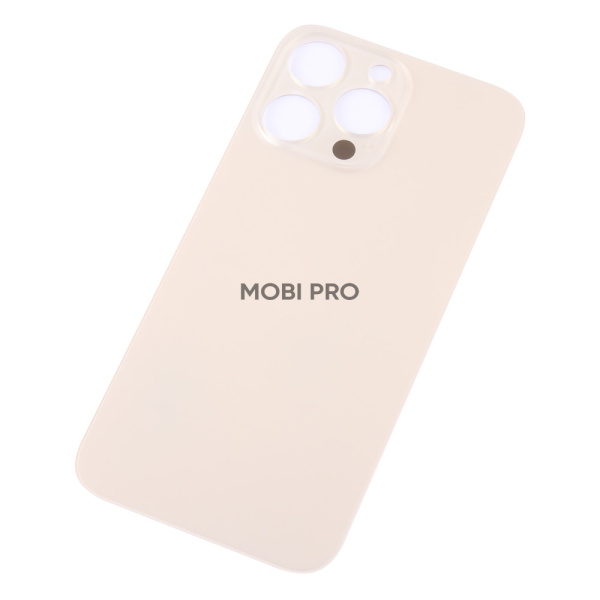Задняя крышка для iPhone 14 Pro Max с увелич.вырезом под камеру Золотой - OR Задняя крышка для iPhone 14 Pro Max с увелич.вырезом под камеру Золотой - OR