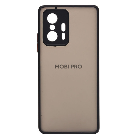 Чехол-накладка - PC041 для "Xiaomi 11T/11T Pro" (black/black)  (203500)