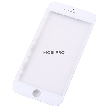 Стекло для переклейки iPhone 7 в сборе с рамкой и OCA пленкой Белый