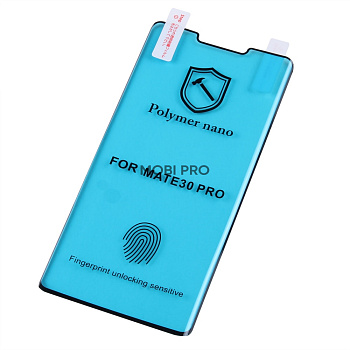 Защитная пленка "Полное покрытие" для Huawei Mate 30 Pro Черная Защитная пленка "Полное покрытие" для Huawei Mate 30 Pro Черная