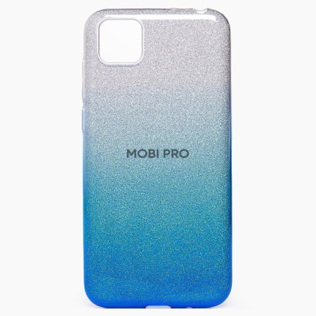 Чехол-накладка - SC097 Gradient для "Huawei Honor 9S/Y5p" (blue/silver)