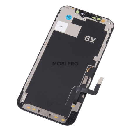 Дисплей для iPhone 12/12 Pro (A2403/A2407) в сборе с тачскрином Черный GX (площадка под IC)