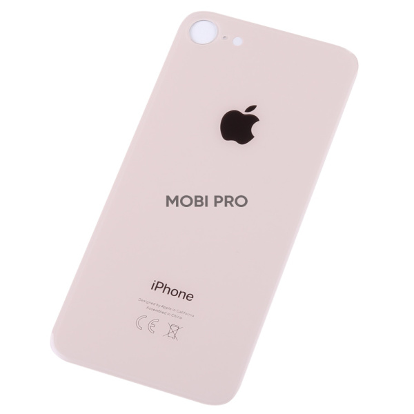 Задняя крышка для iPhone 8 с увелич.вырезом под камеру Золото - OR Задняя крышка для iPhone 8 с увелич.вырезом под камеру Золото - OR
