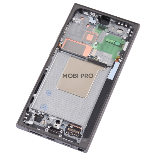 Дисплей для Samsung Galaxy S24 Ultra (S928B) модуль с рамкой Черный - OR (SP)