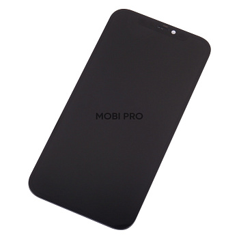 Дисплей для iPhone 12/12 Pro (A2403/A2407) в сборе с тачскрином Черный (Hard OLED) - Стандарт