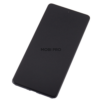 Дисплей для Xiaomi Poco X5 Pro 5G/Redmi Note 12 Pro 5G (22101320G/22101316C/22101316I/22101316G) модуль с рамкой Черный - OR