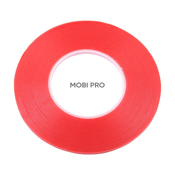 Скотч двусторонний акриловый (прозрачный, 5 мм*0.2 мм*50 м) - аналог 3M