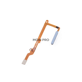 Шлейф для Huawei Honor X8a 4G/90 Lite (CRT-LX1/CRT-NX1) сканер отпечатка пальцев Голубой