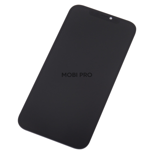 Дисплей для iPhone 12 Pro Max в сборе с тачскрином Черный - JCID (Hard OLED, Full HD) (с верификацией = с привязкой без ошибки)