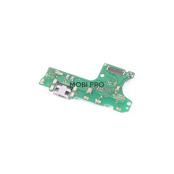 Шлейф для Asus ZenFone Max M2 (ZB633KL) плата на системный разъем/микрофон