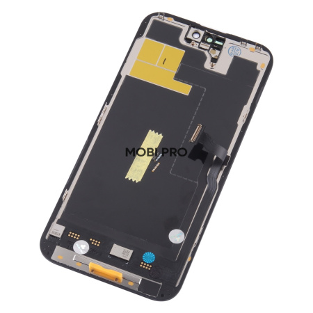 Дисплей для iPhone 14 Pro Max (A2895) в сборе с тачскрином Черный - (Soft OLED, Full HD, 120 Гц) (площадка под IC)
