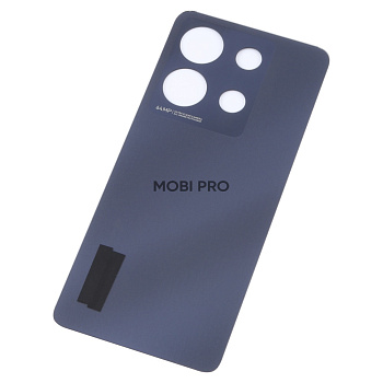 Задняя крышка для Infinix Note 30 4G (X6833B) Черный - Премиум Задняя крышка для Infinix Note 30 4G (X6833B) Черный - Премиум