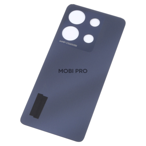 Задняя крышка для Infinix Note 30 4G (X6833B) Черный - Премиум Задняя крышка для Infinix Note 30 4G (X6833B) Черный - Премиум