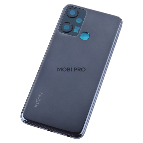 Задняя крышка для Infinix Smart 6 Plus (X6823C) Черный Задняя крышка для Infinix Smart 6 Plus (X6823C) Черный