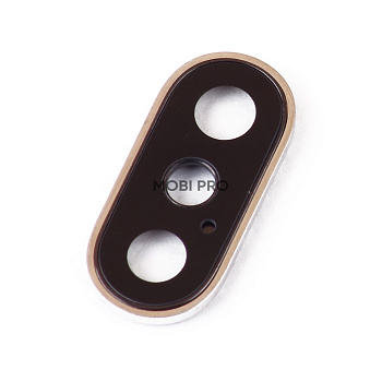 Стекло камеры для iPhone Xs/Xs Max Серебро Стекло камеры для iPhone Xs/Xs Max Серебро