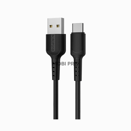 Кабель USB - Type-C Borofone BX16 Easy (black)