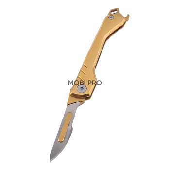 Нож-скальпель (складной, в комплекте лезвие №23)