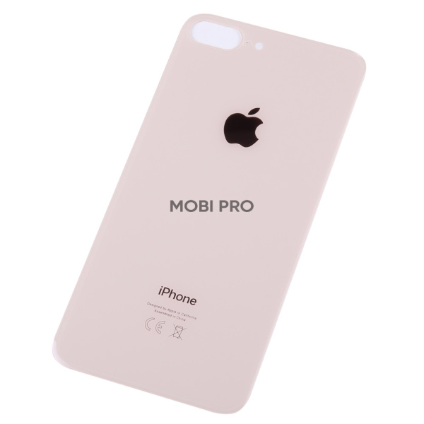 Задняя крышка для iPhone 8 Plus с увелич.вырезом под камеру Золото - OR Задняя крышка для iPhone 8 Plus с увелич.вырезом под камеру Золото - OR