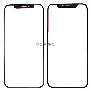 Стекло для iPhone Xs Черное