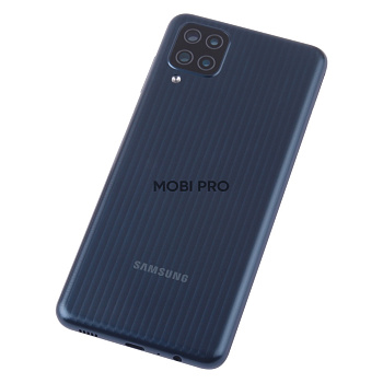 Задняя крышка для Samsung Galaxy M12 (M127F) Черный Задняя крышка для Samsung Galaxy M12 (M127F) Черный