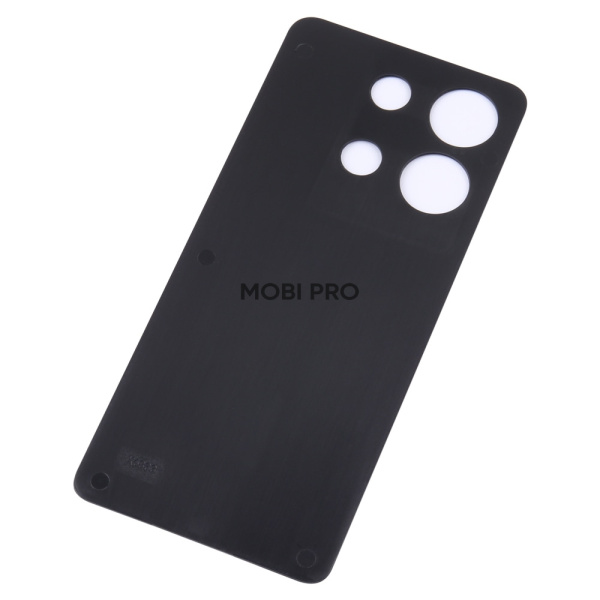 Задняя крышка для Infinix Note 30 4G (X6833B) Черный (имитация кожи)