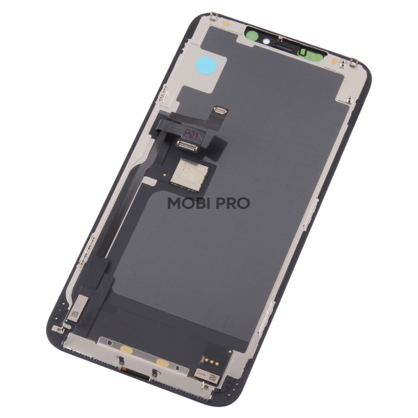 Дисплей для iPhone 11 Pro Max в сборе с тачскрином Черный - (Hard OLED) (площадка под IC)