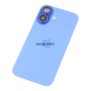 Задняя крышка для iPhone 16 в сборе Ультрамарин - OR