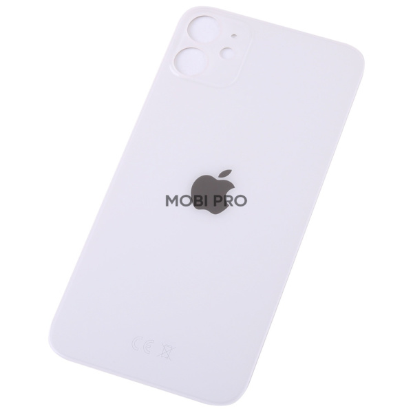 Задняя крышка для iPhone 11 с увелич.вырезом под камеру Белый - OR Задняя крышка для iPhone 11 с увелич.вырезом под камеру Белый - OR