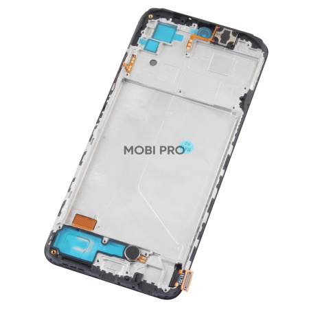 Дисплей для Xiaomi Redmi Note 10/10S/Poco M5s (M2101K7AG/M2101K7BNY/M2102K7AG/2207117BPG) модуль с рамкой Черный - (In-Cell)