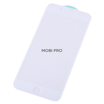 Защитное стекло "Стандарт" для iPhone 7 Plus/8 Plus Белый (Полное покрытие)