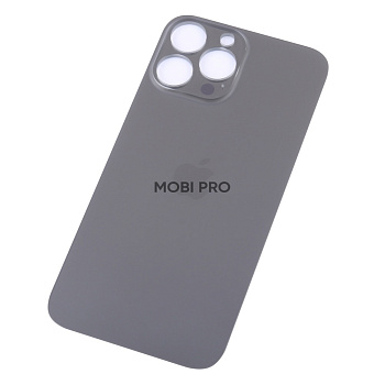 Задняя крышка для iPhone 13 Pro Max с увелич.вырезом под камеру Черный - OR Задняя крышка для iPhone 13 Pro Max с увелич.вырезом под камеру Черный - OR