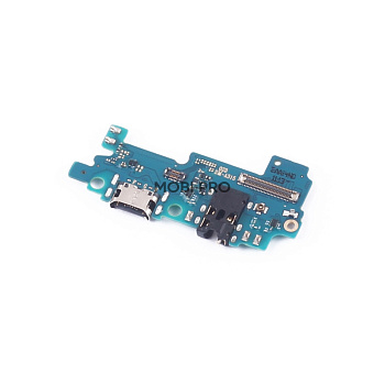 Шлейф для Samsung Galaxy A31 (A315F) плата системный разъем/разъем гарнитуры/микрофон - Премиум