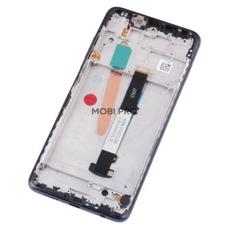 Дисплей для Xiaomi Poco X3 NFC/X3 Pro (M2007J20CG/M2102J20SG) модуль с рамкой Черный - OR