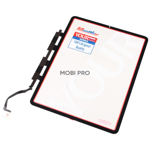 Стекло для переклейки MUSTTBY iPad Pro 12.9 2021 (5 Gen) в сборе с тачскрином и OCA 100% Черный
