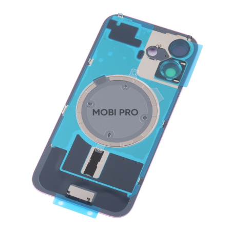 Задняя крышка для iPhone 16 в сборе Розовый - OR