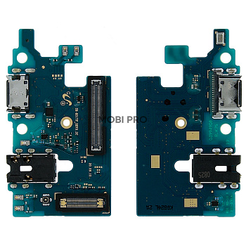 Шлейф для Samsung Galaxy M31s (M317F) плата системный разъем/разъем гарнитуры/микрофон