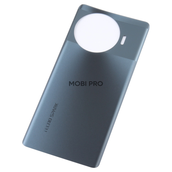 Задняя крышка для Tecno Spark 20 Pro+ (KJ7) Черный - Премиум Задняя крышка для Tecno Spark 20 Pro+ (KJ7) Черный - Премиум