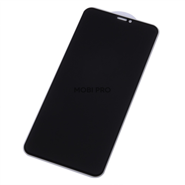 Защитное стекло "Антишпион" для iPhone Xs Max/11 Pro Max Черный (Закалённое, полное покрытие) Защитное стекло "Антишпион" для iPhone Xs Max/11 Pro Max Черный (Закалённое, полное покрытие)