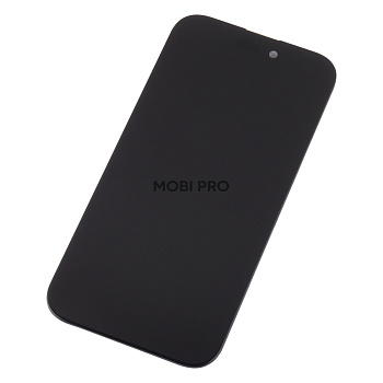 Дисплей для iPhone 15 в сборе с тачскрином Черный RJ (Soft OLED, Full HD, 120 Гц) (площадка под IC)
