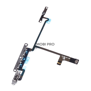 Шлейф для iPhone X (A1865/A1901) на кнопки громкости - Премиум