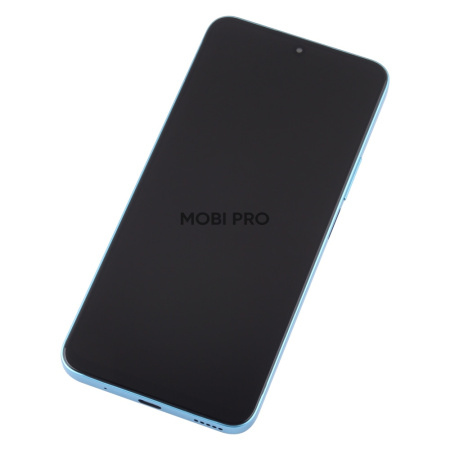 Дисплей для Huawei Honor X8a/Honor 90 Lite (CRT-LX1/CRT-NX1) модуль с рамкой Голубой - OR